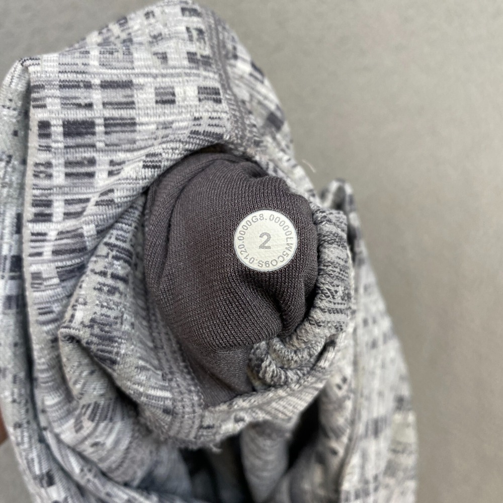 Lululemon Leggings‎ Womens 2 Wunder Under High Rise Gray Yoga Train Moonphase* - Picture 7 of 12